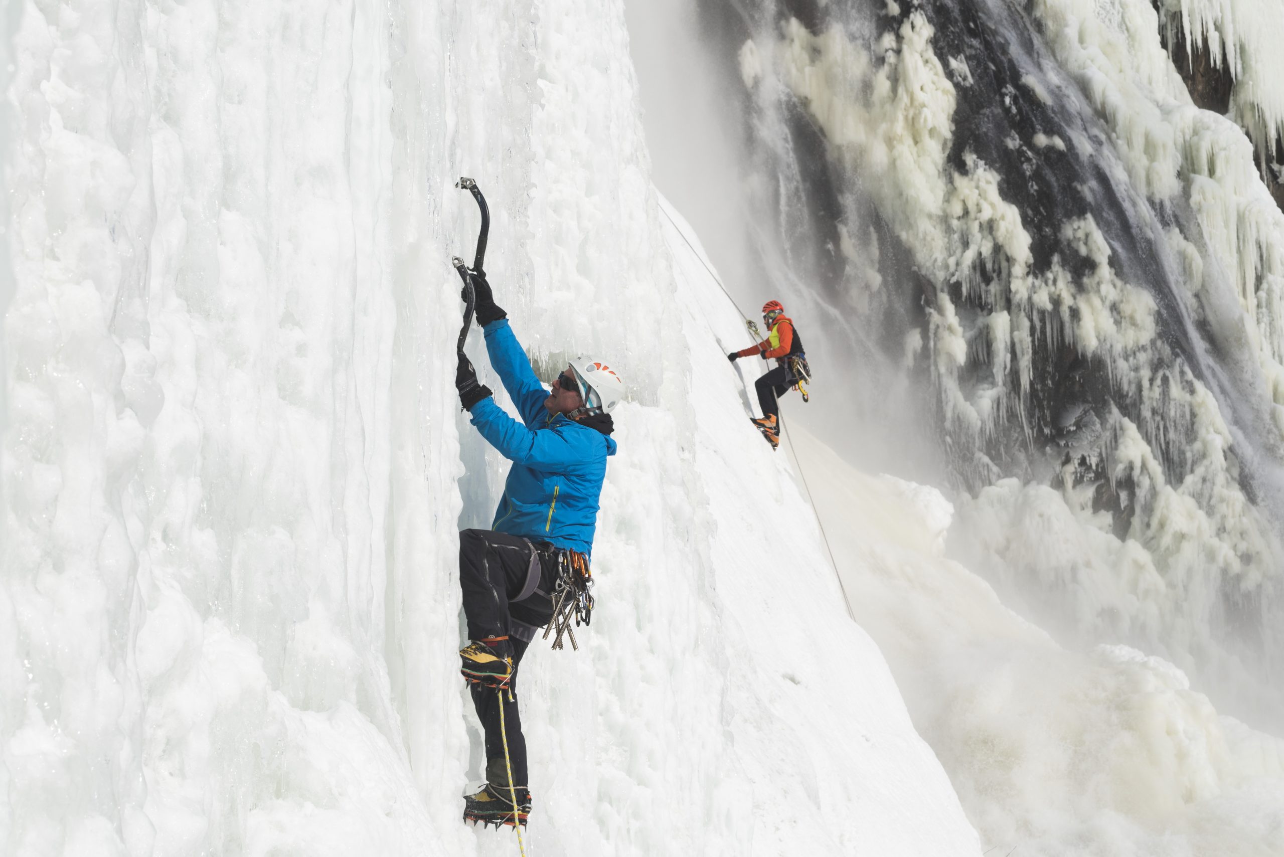 ice climbing